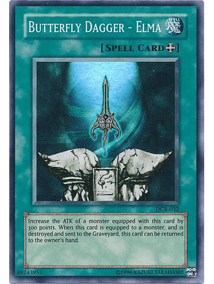 Butterfly Dagger - Elma - DCR-EN032 - Super Rare Unlimited (25th Reprint)