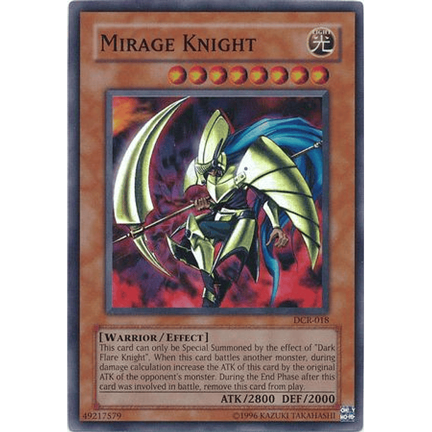 Mirage Knight - DCR-EN018 - Super Rare Unlimited (25th Reprint)