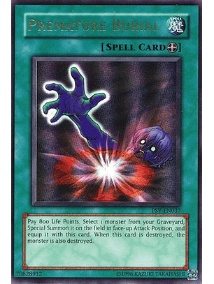 Premature Burial - PSV-EN037 - Ultra Rare Unlimited (25th Reprint)