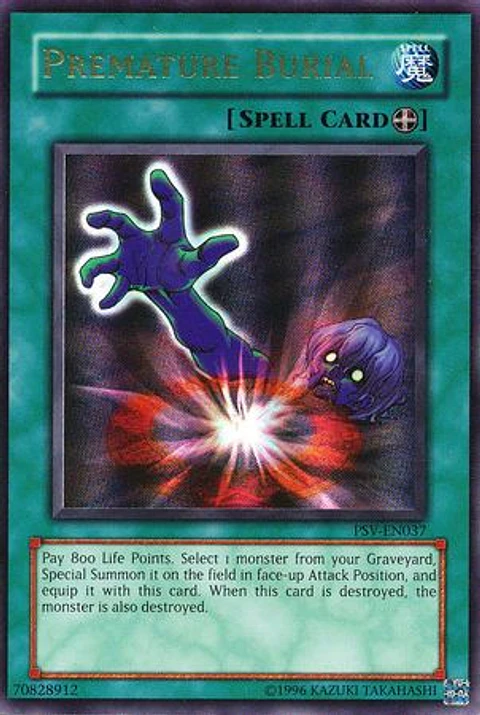 Premature Burial - PSV-EN037 - Ultra Rare Unlimited (25th Reprint)