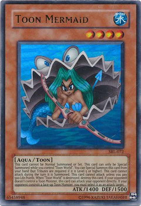 Toon Mermaid - SRL-EN072 - Ultra Rare Unlimited (25th Reprint)