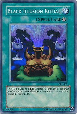 Black Illusion Ritual - SRL-EN051 - Super Rare Unlimited (25th Reprint) 1