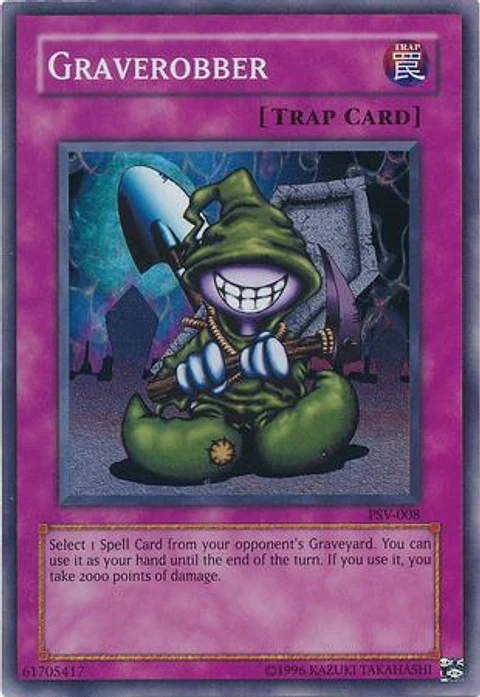 Graverobber - PSV-EN008 - Super Rare Unlimited (25th Reprint)