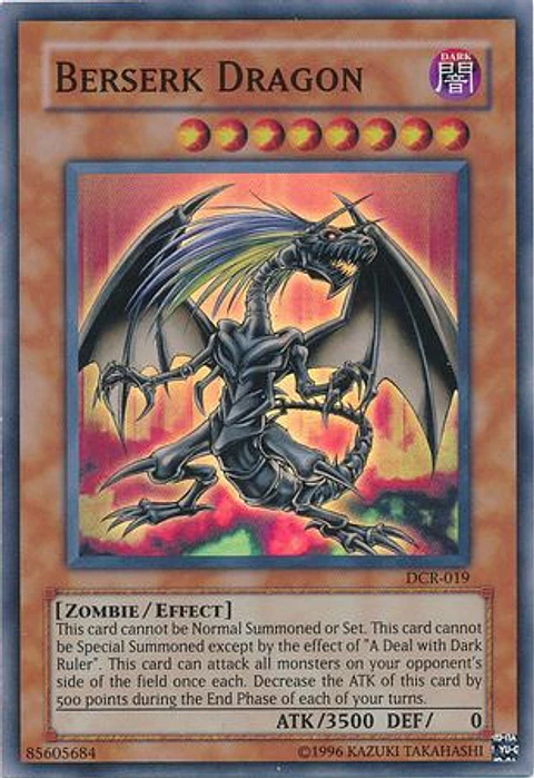 Berserk Dragon - DCR-EN019 - Super Rare Unlimited (25th Reprint)