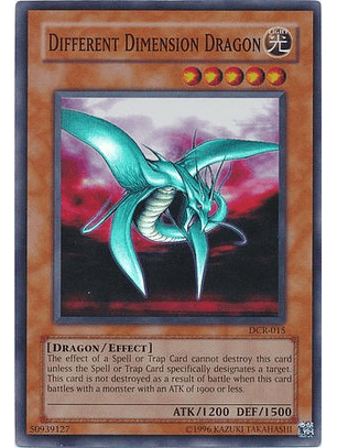 Different Dimension Dragon - DCR-EN015 - Super Rare Unlimited
