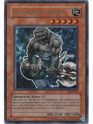 Guardian Grarl - DCR-EN007 - Ultra Rare Unlimited (25th Reprint)