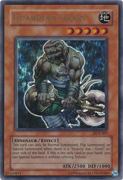 Guardian Grarl - DCR-EN007 - Ultra Rare Unlimited (25th Reprint)