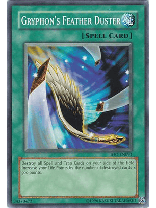 Gryphon's Feather Duster - IOC-EN091 - Common Unlimited (25th Reprint)