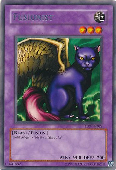Fusionist - LOB-EN022 - Rare Unlimited (25th Reprint)