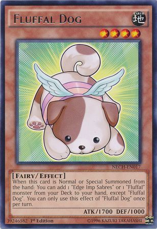 Fluffal Dog - NECH-EN017 - Rare 1