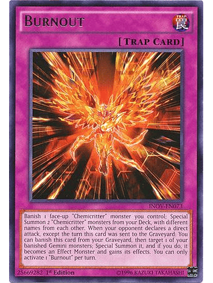 Burnout - INOV-EN073 - Rare 