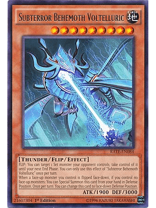 Subterror Behemoth Voltelluric - RATE-EN084 - Rare