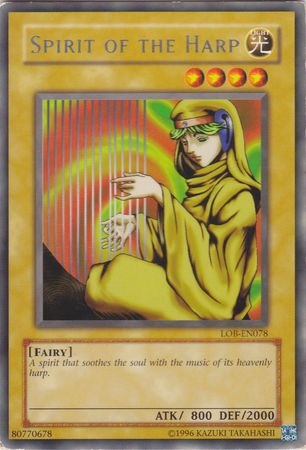 Spirit of the Harp - LOB-EN078 - Rare Unlimited (25th Reprint) 1