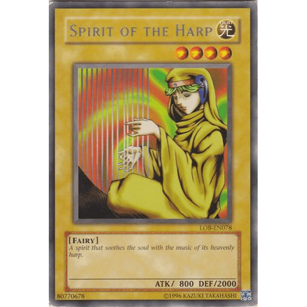 Spirit of the Harp - LOB-EN078 - Rare Unlimited (25th Reprint)