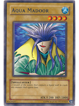 Aqua Madoor - LOB-EN027 - Rare Unlimited (25th Reprint)