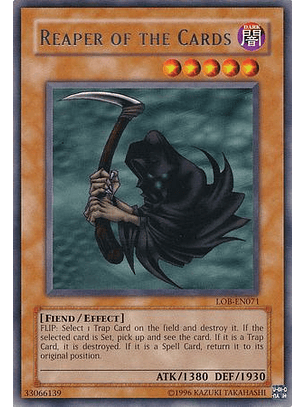 Reaper of the Cards - LOB-EN071 Rare Unlimited (25th Reprint)