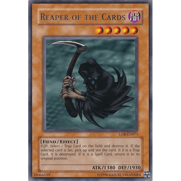 Reaper of the Cards - LOB-EN071 Rare Unlimited (25th Reprint)