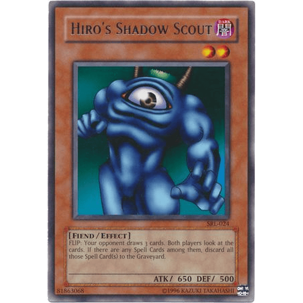 Hiro's Shadow Scout - SRL-EN024 - Rare Unlimited (25th Reprint)