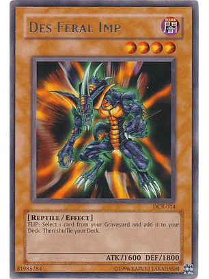 Des Feral Imp - DCR-EN014 - Rare Unlimited (25th Reprint)