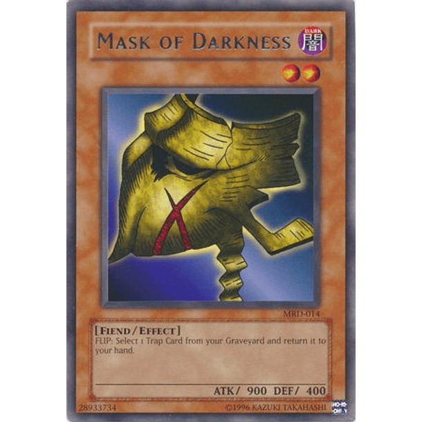 Mask of Darkness - MRD-EN014 - Rare Unlimited (25th Reprint)