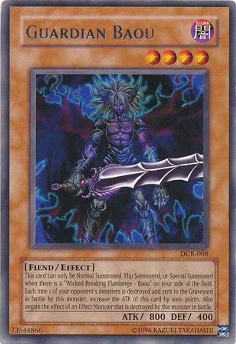Guardian Baou - DCR-EN008 - Rare Unlimited (25th Reprint)