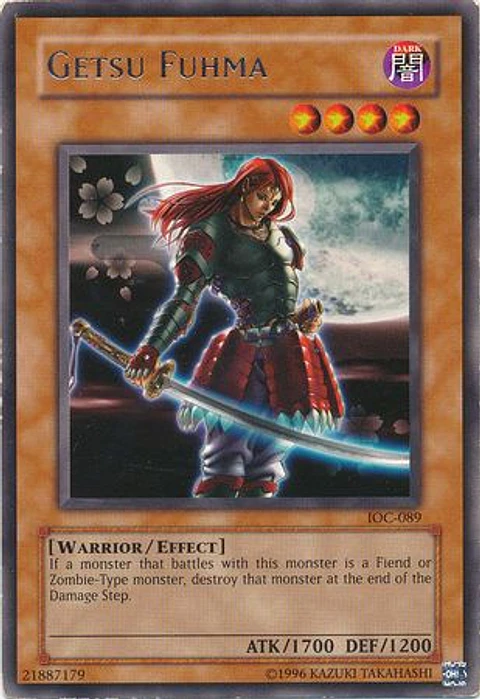 Getsu Fuhma - IOC-EN089 - Rare Unlimited (25th Reprint)