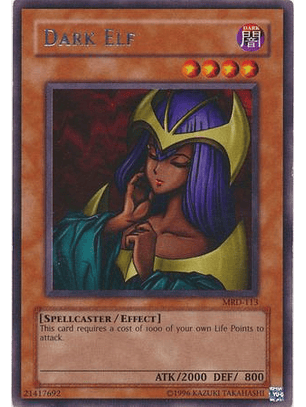 Dark Elf - MRD-EN113 - Rare Unlimited (25th Reprint)