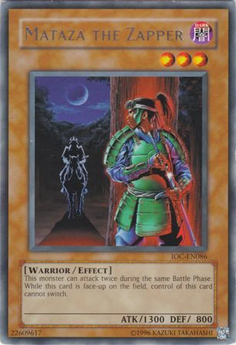 Mataza the Zapper - IOC-EN086 - Rare Unlimited (25th Reprint)