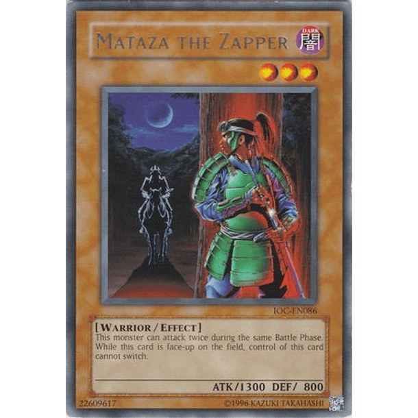 Mataza the Zapper - IOC-EN086 - Rare Unlimited (25th Reprint)