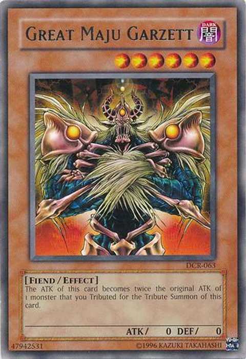 Great Maju Garzett - DCR-EN063 - Rare Unlimited (25th Reprint)