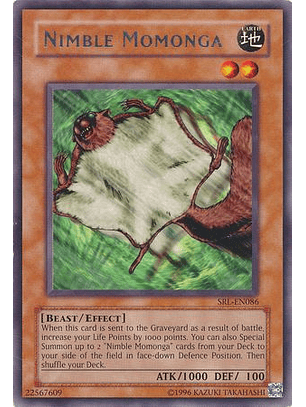Nimble Momonga - SRL-EN086 - Rare Unlimited (25th Reprint)