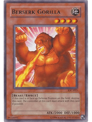 Berserk Gorilla - IOC-EN013 - Rare Unlimited (25th Reprint)