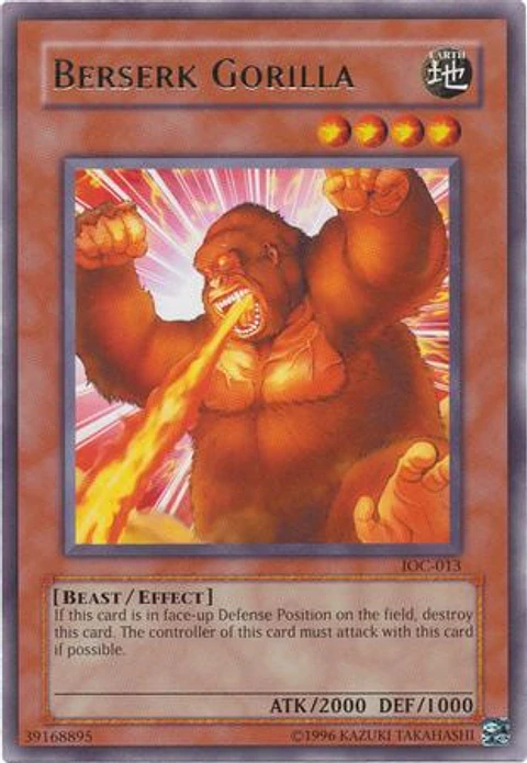 Berserk Gorilla - IOC-EN013 - Rare Unlimited (25th Reprint)