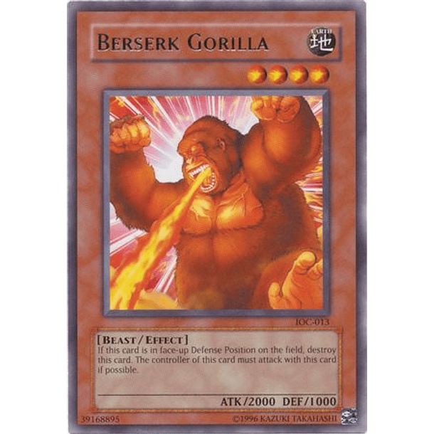 Berserk Gorilla - IOC-EN013 - Rare Unlimited (25th Reprint)