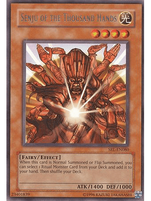 Senju of the Thousand Hands - SRL-EN080 - Rare Unlimited (25th Reprint)