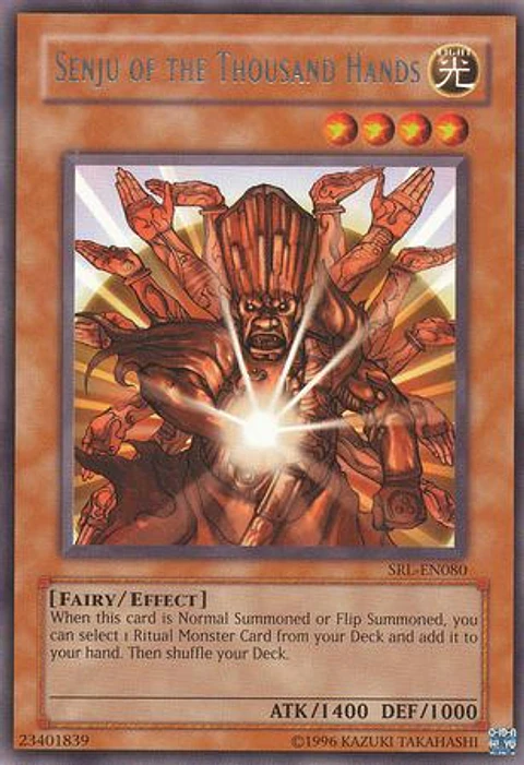 Senju of the Thousand Hands - SRL-EN080 - Rare Unlimited (25th Reprint)