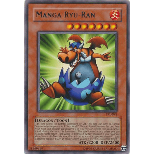 Manga Ryu-Ran - SRL-EN071 - Rare Unlimited (25th Reprint)