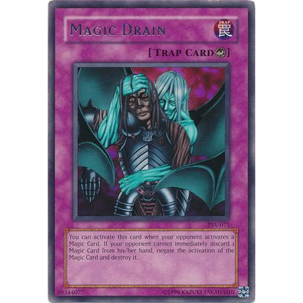 Magic Drain - PSV-EN071 - Rare Unlimited (25th Reprint)