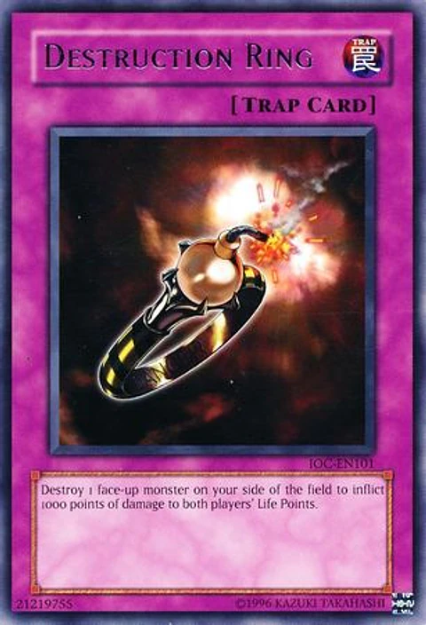 Destruction Ring - IOC-EN101 - Rare Unlimited (25th Reprint)