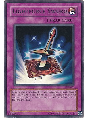 Lightforce Sword - PSV-EN005 - Rare Unlimited (25th Reprint)