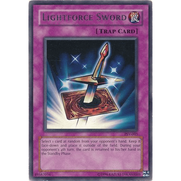 Lightforce Sword - PSV-EN005 - Rare Unlimited (25th Reprint)
