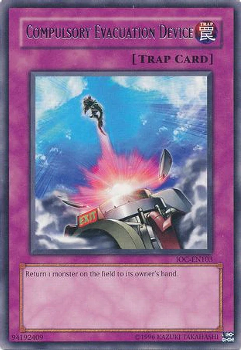 Compulsory Evacuation Device - IOC-EN103 - Rare Unlimited (25th Reprint)