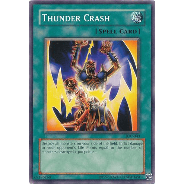 Thunder Crash - IOC-EN043 - Common Unlimited (25th Reprint)