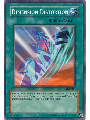 Dimension Distortion - IOC-EN044 - Common Unlimited (25th Reprint)