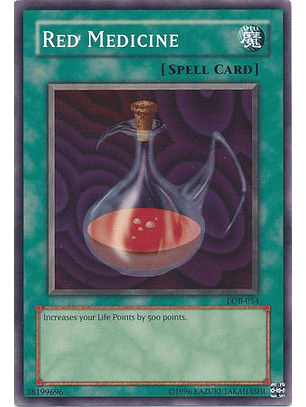 Red Medicine - LOB-EN054 - Common Unlimited (25th Reprint)