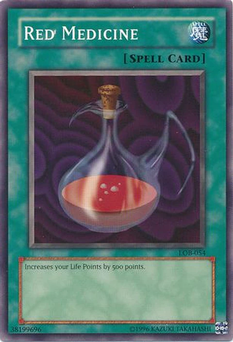 Red Medicine - LOB-EN054 - Common Unlimited (25th Reprint)