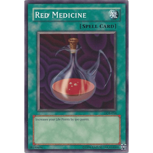 Red Medicine - LOB-EN054 - Common Unlimited (25th Reprint)