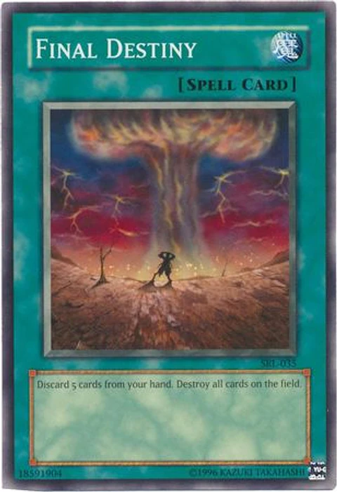 Final Destiny - SRL-EN035 - Common Unlimited (25th Reprint)