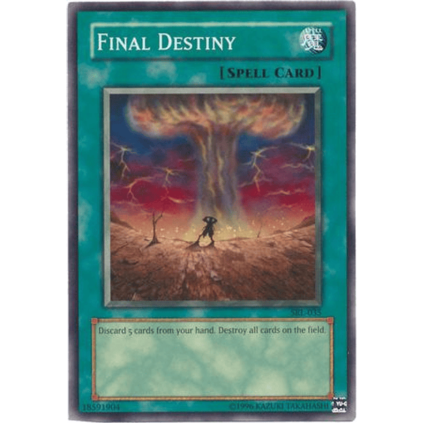 Final Destiny - SRL-EN035 - Common Unlimited (25th Reprint)