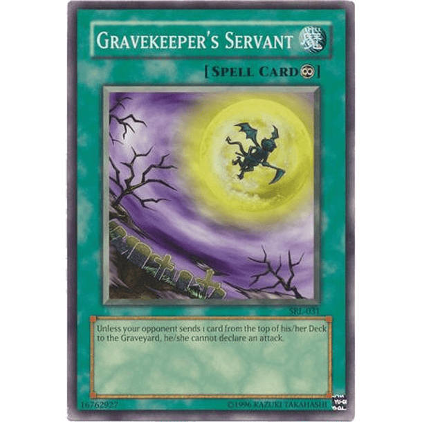 Gravekeeper's Servant - SRL-EN031 - Common Unlimited (25th Reprint)